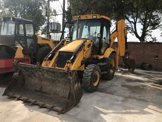 Original Paint Jcb 3cx Backhoe Loader 1 1cbm Bucket 4 In 1 Bucket 4wd A C Cabin