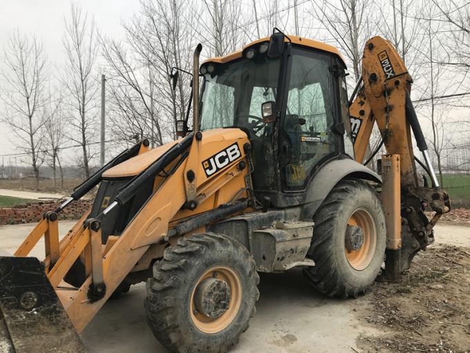 4 In 1 Jcb 3cx Eco Bucket Used Backhoe Loader 4 Wheel Drive 81kw