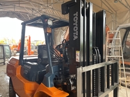 Used Toyota 7FD50 5 Ton Forklift 3 Sections Mast Max Lifting Height 4500mm