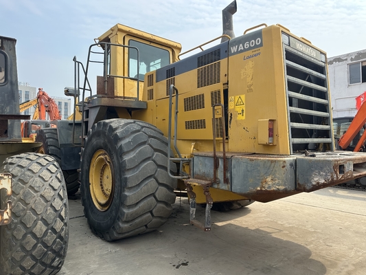 Original Japan Used KOMATSU WA600-3 Wheel Loader