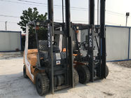 2009 Year Second Hand Forklifts , TCM 3 Ton Rough Terrain Forklift 54HP Engine Power