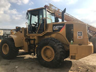 New Paint  Used CAT Loaders , Wheel Loader Cat 966h Well Maintenance A/C Cabin