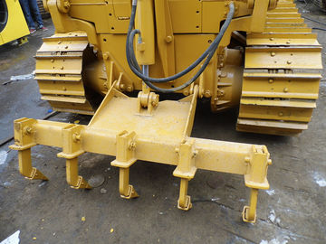 5 Shanks Ripper Used Crawler Bulldozer With PAT Blade Enclosed Cabin D3C