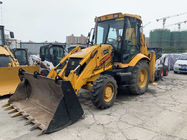 4WD 4 In 1 Bucket Second Hand Backhoe Loader With Hammer