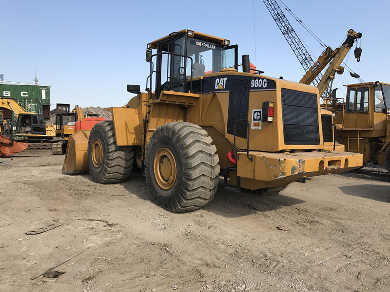 A/C Cabin Used Compact Wheel Loaders /  Loader 980G CAT 3406DITA Engine