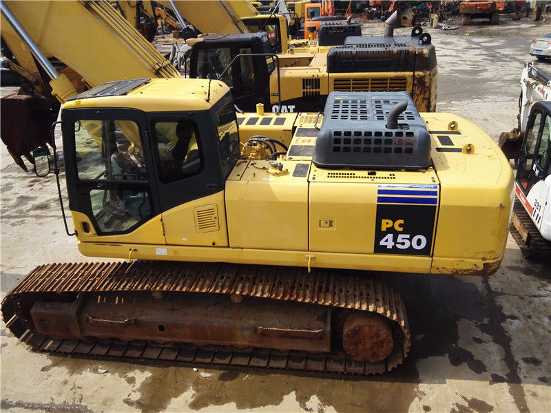 45 Tonne Used KOMATSU Excavator PC450-7 , Used Komatsu Backhoe 335HP Engine Power