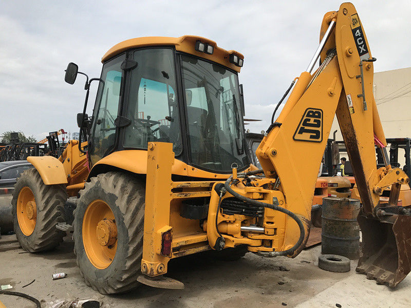 2014 Year Used JCB 4CX Backhoe Loader 100hp Engine Power 4 Wheel Driving