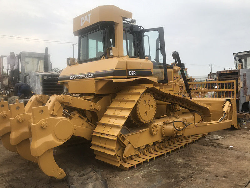 New Paint Used Cat Bulldozer  D7r With Three Shanks Ripper