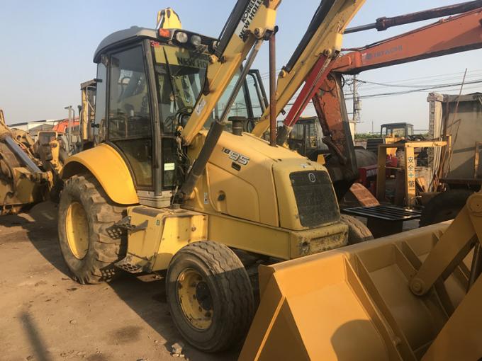 New Holland B95 Used Backhoe Loader 95.2hp Engine Power 4 Cylinders