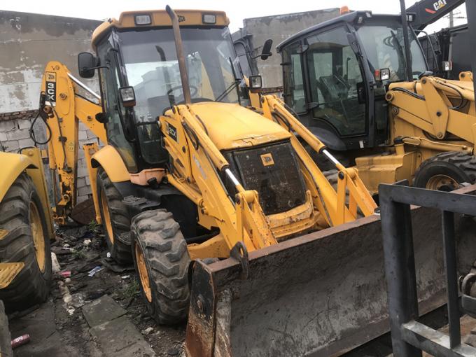 Jcb 3cx Used Backhoe Loader Uk Made With Four In One Front Bucket
