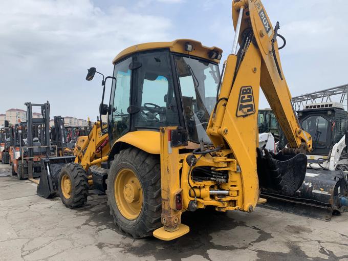 Used JCB 3CX 4WD 4 In 1 Bucket Second Hand Backhoe Loader With Hammer